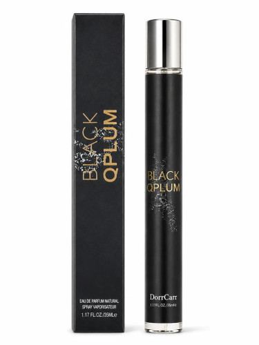 عطر قلمی اماراتی بلک اپیوم اصل Black Qpum با رایحه مرکباتی، ادویهای و چوبی ماندگاری عالی حجم ۳۵ میل