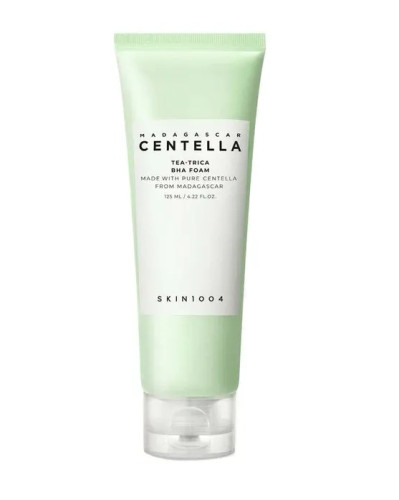 شوینده سالیسیلیک اسید سنتلا اسکین 1004 اصل Centella مدل BH Tea-Trica کنترل جوش و آکنه پوست حجم 125 میل